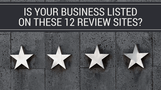 Is your business listed poster with stars image
