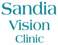 A picture of the sandia vision clinic logo.