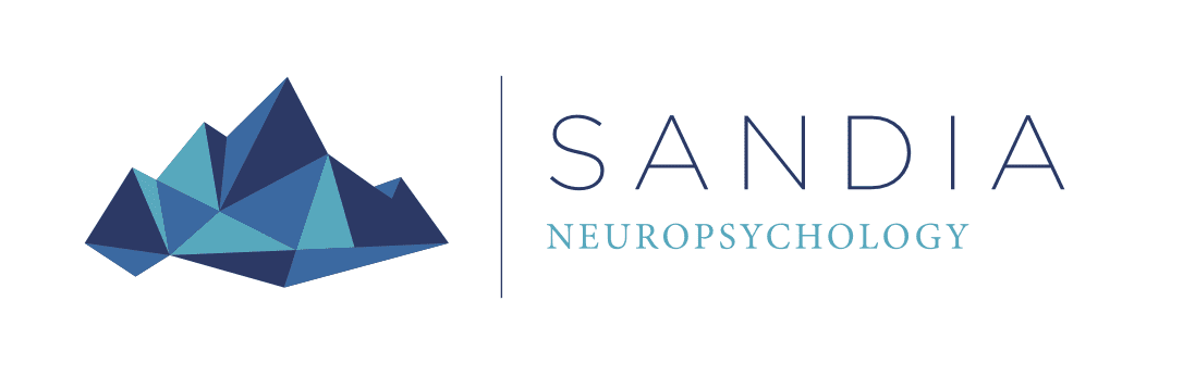 A logo of the same neuropsychologist