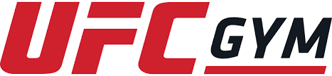 A red and white logo for the fc.